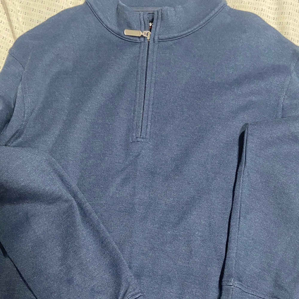 Kirkland Signature Men's Zip-Up Sweater in Blue